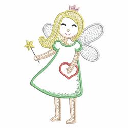 Vintage Fairy Princess 03(Md) machine embroidery designs
