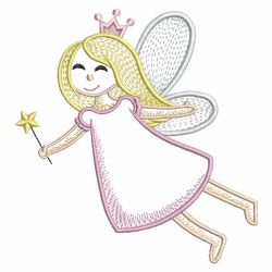 Vintage Fairy Princess 04(Md) machine embroidery designs