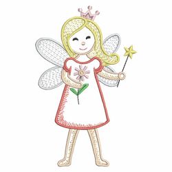 Vintage Fairy Princess 08(Lg) machine embroidery designs
