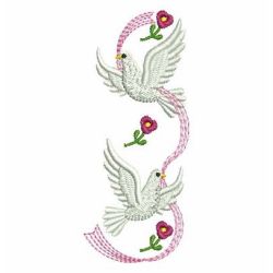 Valentine Doves 2 06 machine embroidery designs