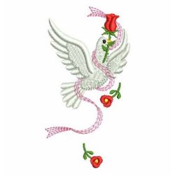 Valentine Doves 2 09 machine embroidery designs