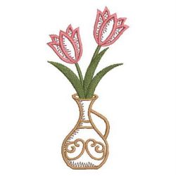 Tulips Decor 08 machine embroidery designs