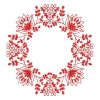 Redwork Jacobean Quilt 2 04(Sm)