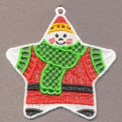 FSL Christmas Star Ornaments 06 machine embroidery designs