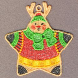FSL Christmas Star Ornaments 07 machine embroidery designs