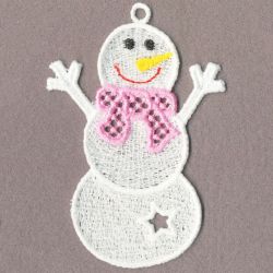 FSL Warm Snowmen 07 machine embroidery designs