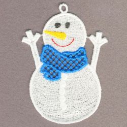 FSL Warm Snowmen 08 machine embroidery designs