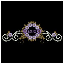 Candlewicking Rose Love 03(Sm) machine embroidery designs