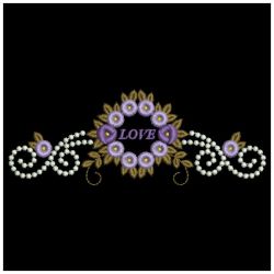 Candlewicking Rose Love 03(Lg)