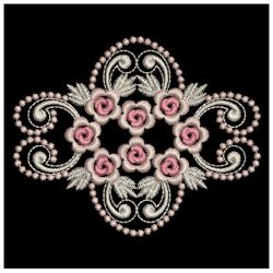 Heirloom Rose Elegance 05(Sm) machine embroidery designs