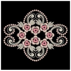 Heirloom Rose Elegance 05(Lg) machine embroidery designs