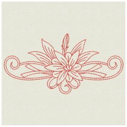 Redwork Alisan Gentiana 06(Lg) machine embroidery designs