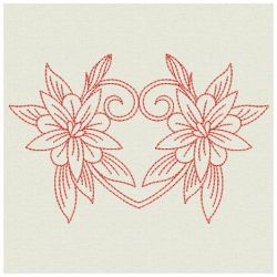 Redwork Alisan Gentiana 11(Sm) machine embroidery designs