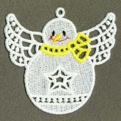 FSL Snowman Angels 02 machine embroidery designs