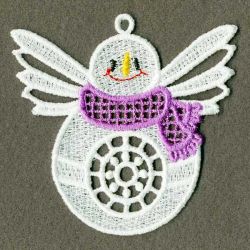 FSL Snowman Angels 05 machine embroidery designs