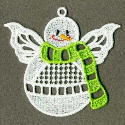 FSL Snowman Angels 08 machine embroidery designs