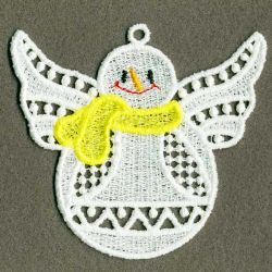 FSL Snowman Angels 09 machine embroidery designs
