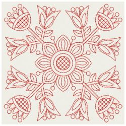 Redwork Quilts 04(Lg) machine embroidery designs