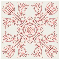 Redwork Quilts 04(Lg)