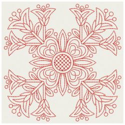 Redwork Quilts 05(Md) machine embroidery designs