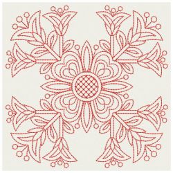 Redwork Quilts 05(Lg)