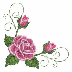 Romantic Roses 01 machine embroidery designs