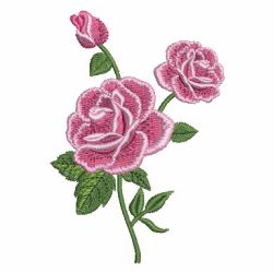 Romantic Roses 02 machine embroidery designs