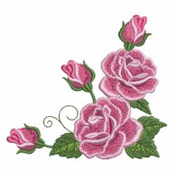 Romantic Roses 03 machine embroidery designs