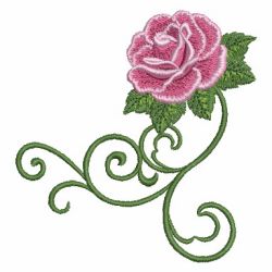 Romantic Roses 08 machine embroidery designs