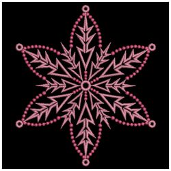 Candlewicking Snowflakes 02(Lg) machine embroidery designs