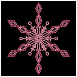 Candlewicking Snowflakes 05(Md) machine embroidery designs
