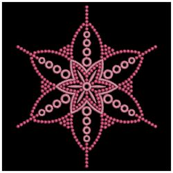 Candlewicking Snowflakes 06(Md) machine embroidery designs
