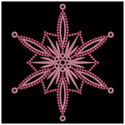 Candlewicking Snowflakes 07(Sm) machine embroidery designs