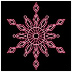 Candlewicking Snowflakes 08(Sm) machine embroidery designs