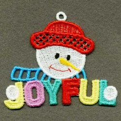 FSL Cute Snowmen 09 machine embroidery designs