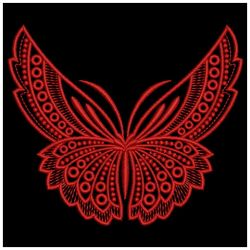 Butterfly Elegance 02(Md) machine embroidery designs