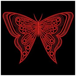 Butterfly Elegance 08(Md) machine embroidery designs