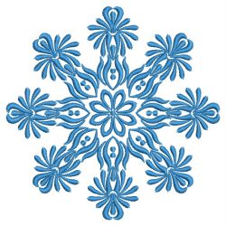 Satin Snowflake Quilt 10(Lg)