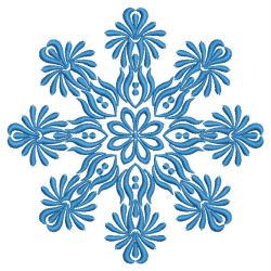 Satin Snowflake Quilt 10(Sm)