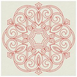 Redwork Symmetry Quilts 01(Sm) machine embroidery designs