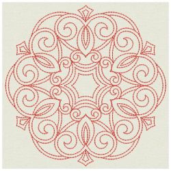 Redwork Symmetry Quilts(Lg) machine embroidery designs