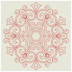Redwork Symmetry Quilts 09(Lg)