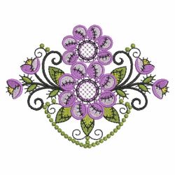 Patchwork Flowers 06(Sm) machine embroidery designs