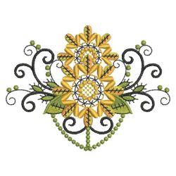 Patchwork Flowers 07(Sm) machine embroidery designs