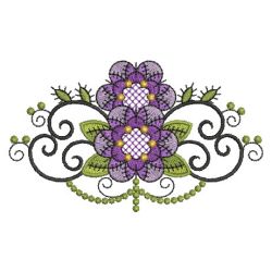 Patchwork Flowers 09(Sm) machine embroidery designs