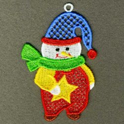 FSL Christmas Snowmen 08 machine embroidery designs