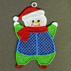 FSL Christmas Snowmen 09 machine embroidery designs