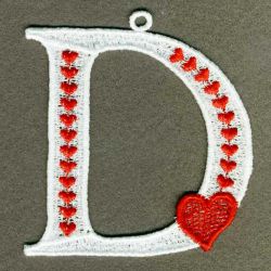 FSL Heart Alphabets 04 machine embroidery designs