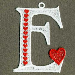 FSL Heart Alphabets 05 machine embroidery designs
