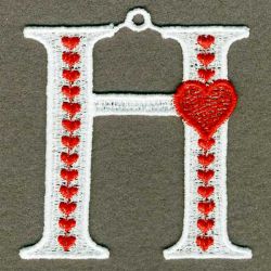 FSL Heart Alphabets 08 machine embroidery designs